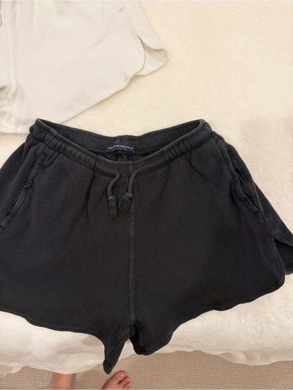 Brandy Melville Ribbed Lounge Shorts Bundle - Pack of 5 Shorts - Picture 4 of 11